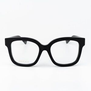 Gucci Men Eyeglasses Black Square GG1258O 004 BRAND NEW